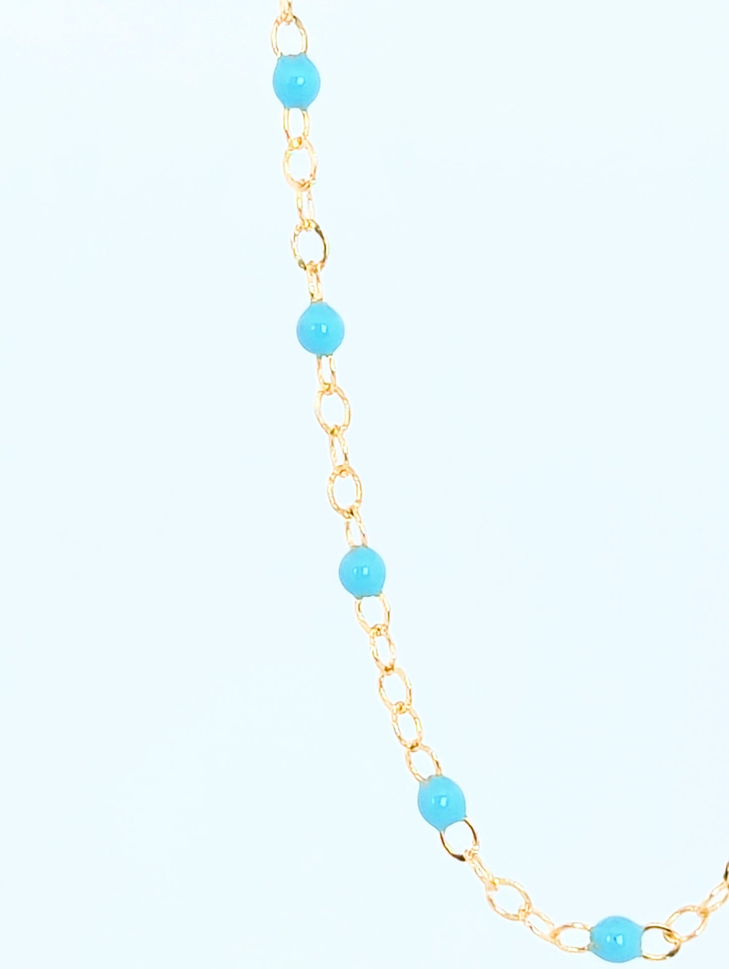 Enamel Turquoise Necklace
