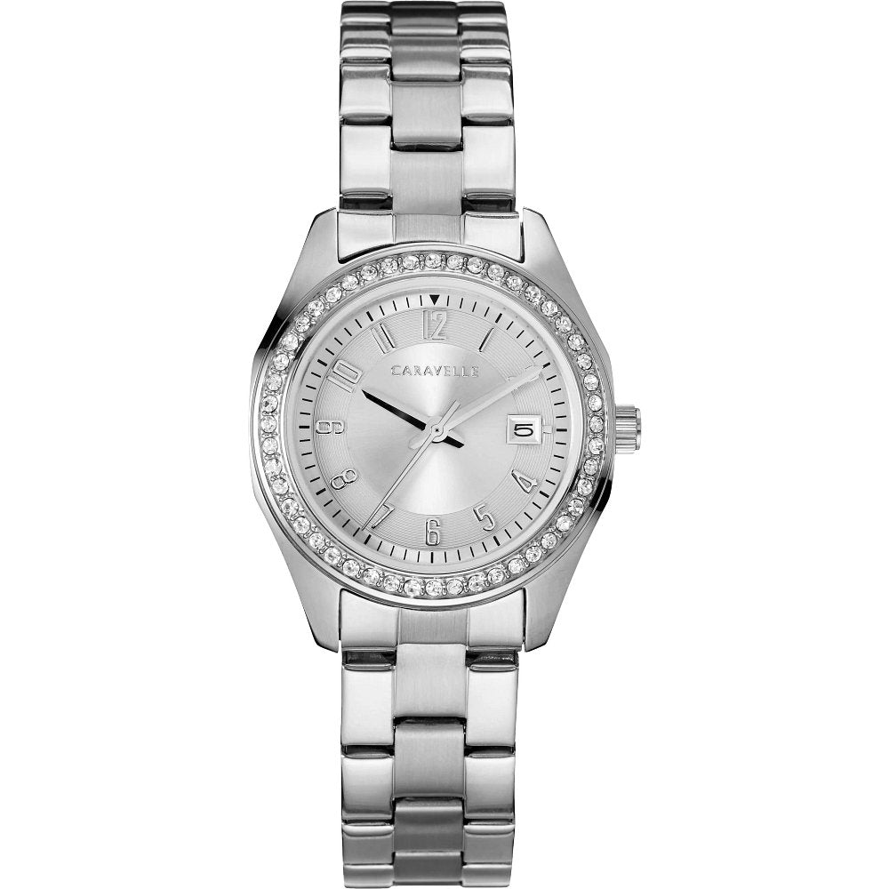 Caravelle Dress Sport Ladies Stainless Steel