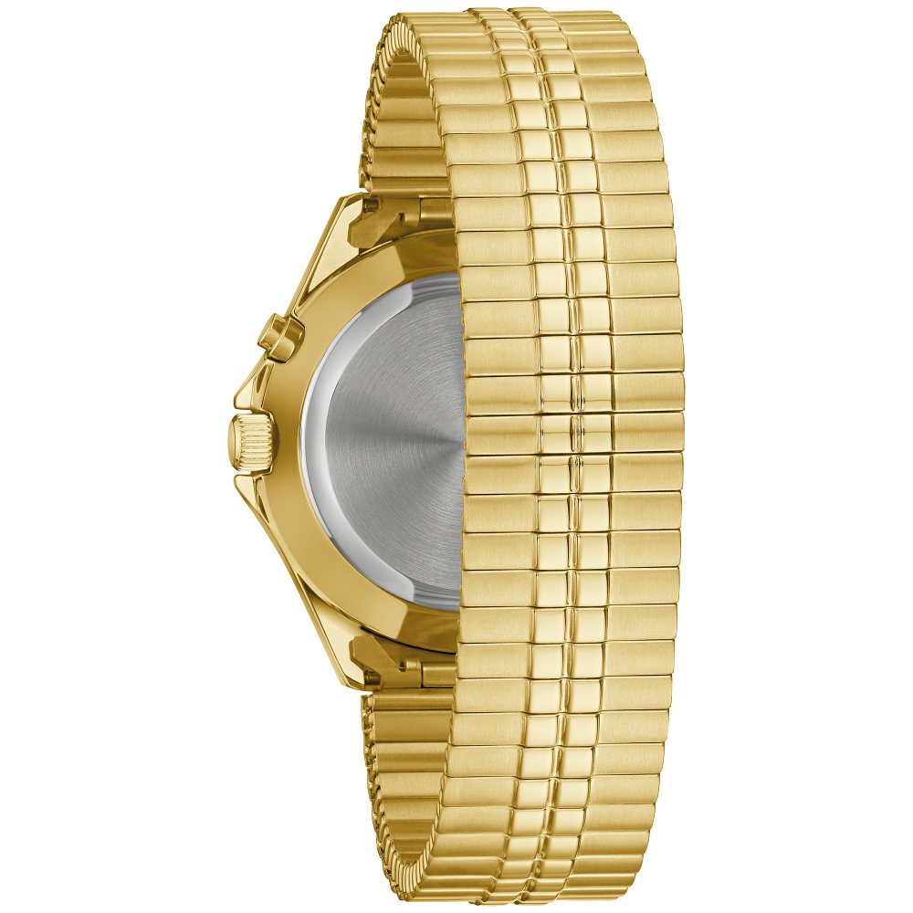 Caravelle Traditional 24-hour Mens Stainless Steel