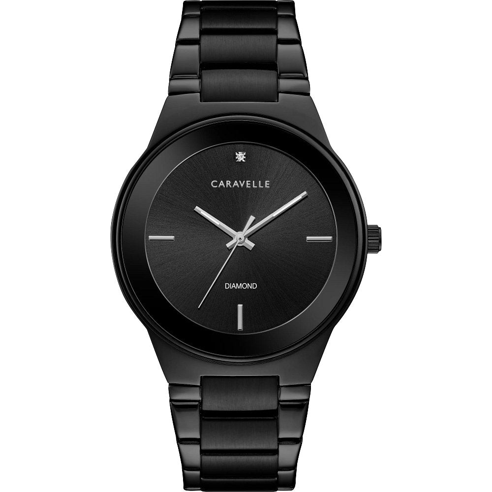 Caravelle Modern CAR Mens Stainless Steel