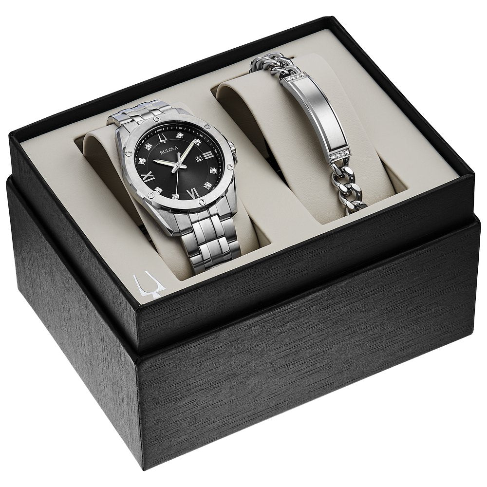 Bulova Series B Mens Stainless Steel