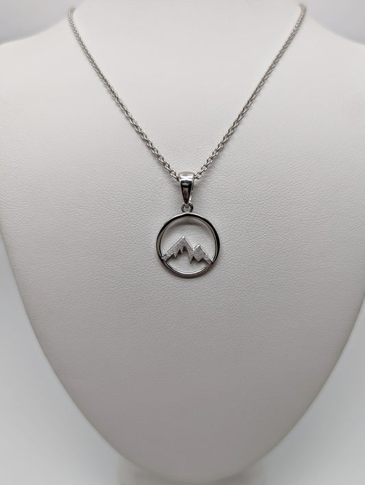 Small Jagged Edge Mountains Necklace