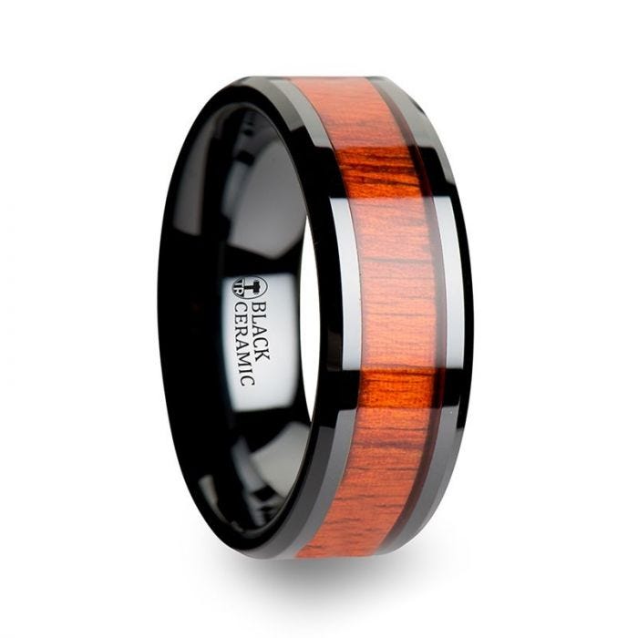 BOSULU Black Ceramic Ring