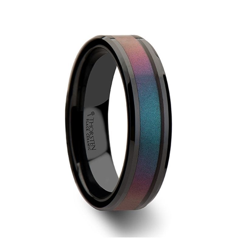 BARRACUDA Black Ceramic Ring