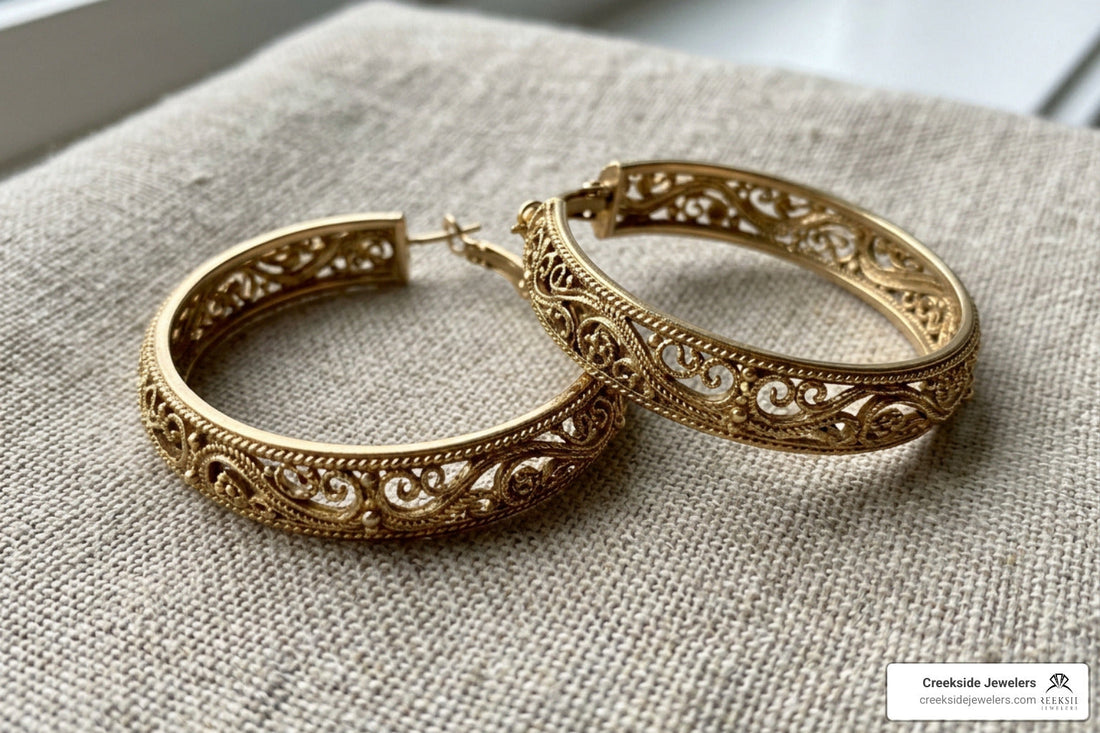 The Best Estate Gold Earrings for Every Style