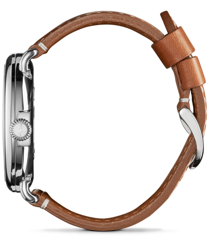 Shinola Runwell 47mm White watch detail