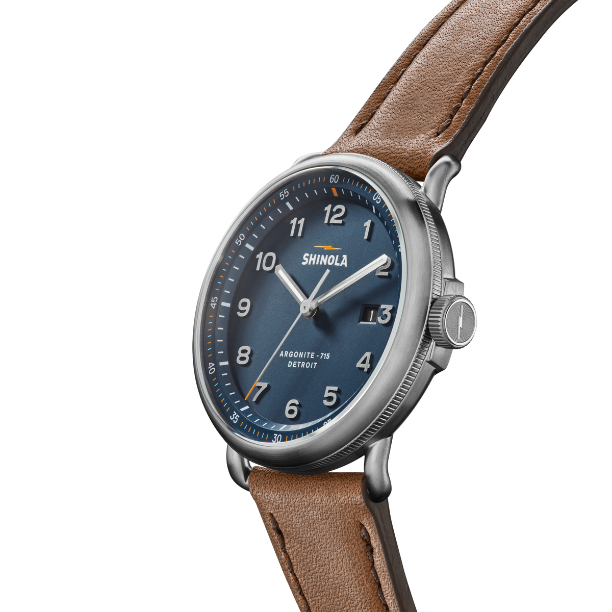 Shinola Canfield C56 Continental Blue watch alternate view