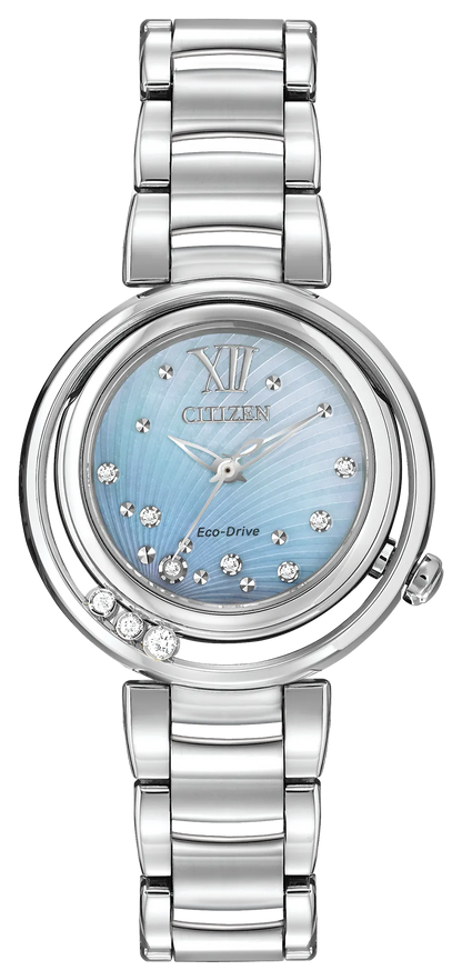 Citizen Ladies' Eco-Drive Sunrise Diamond Mother-of-Pearl Watch EM0320-59D