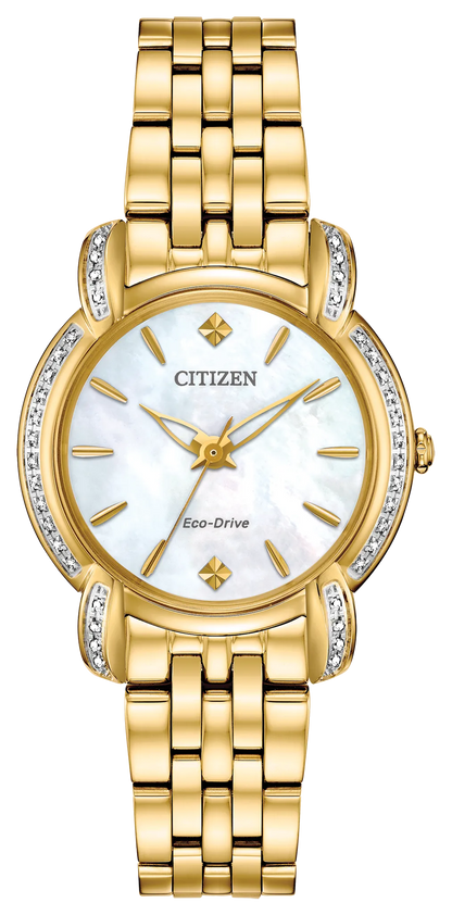 Citizen Ladies' Eco-Drive Jolie Diamond Watch EM0692-54D