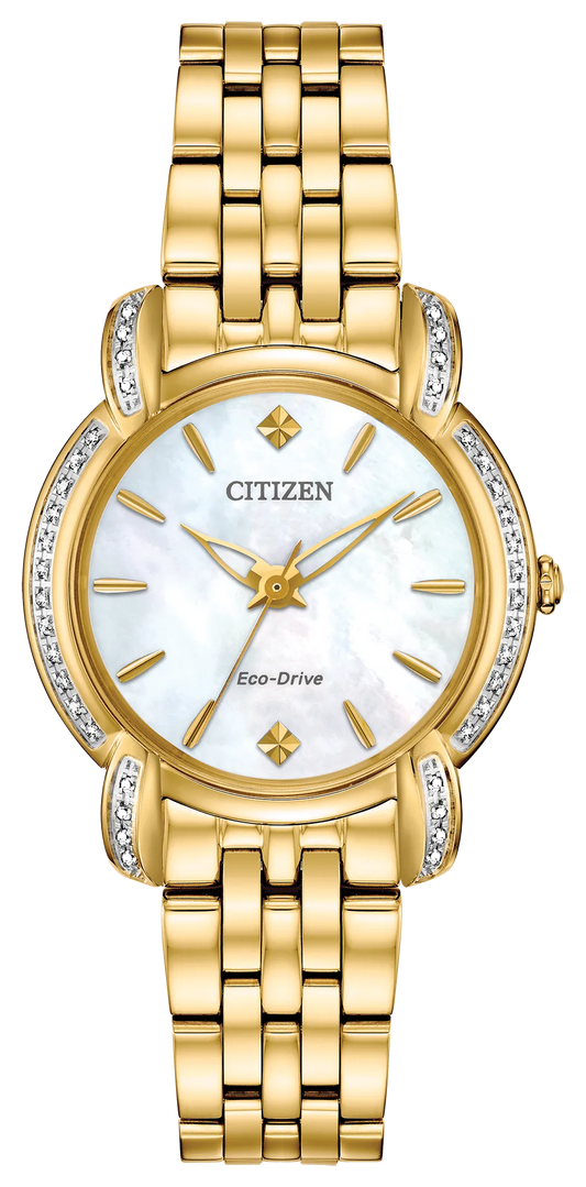 Citizen Ladies' Eco-Drive Jolie Diamond Watch EM0692-54D