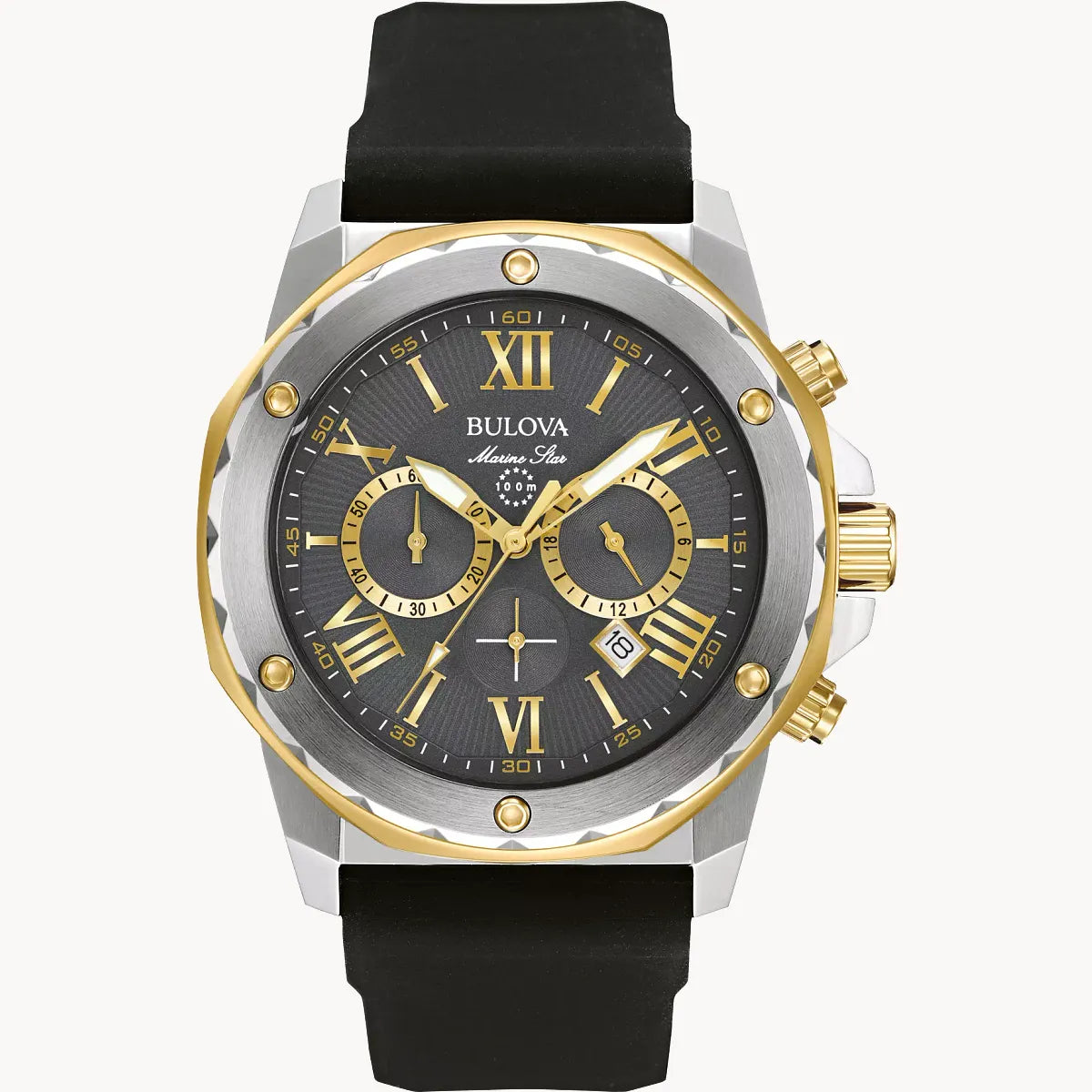 Bulova Men's Marine Star Chronograph Watch 98B277