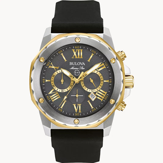 Bulova Men's Marine Star Chronograph Watch 98B277