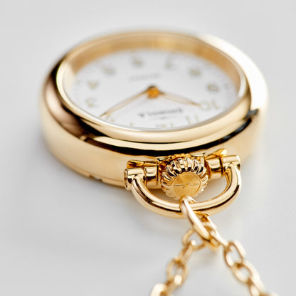 Shinola Runwell watch pendant necklace detail