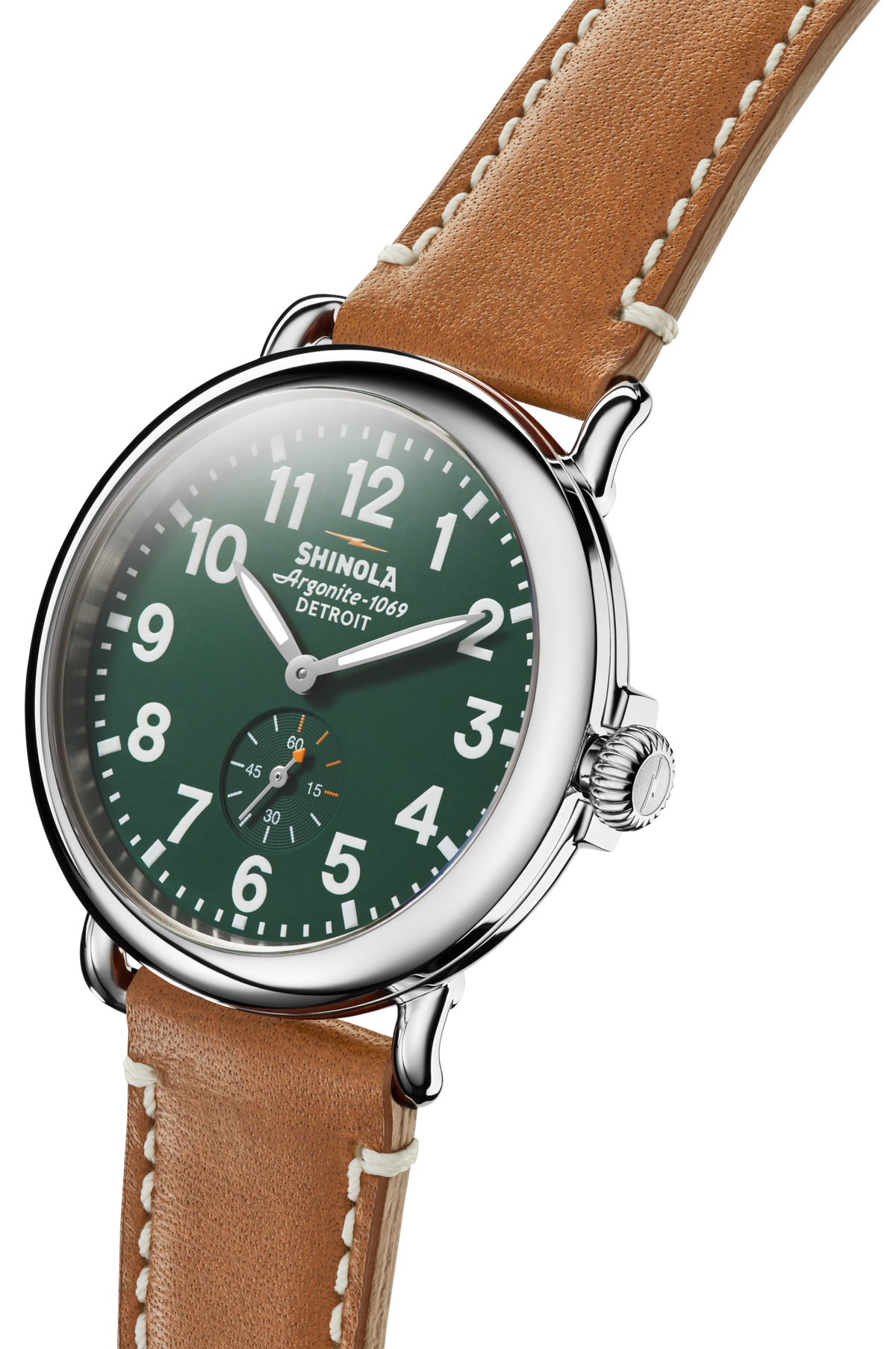 Shinola Runwell 41mm Green watch alternate view