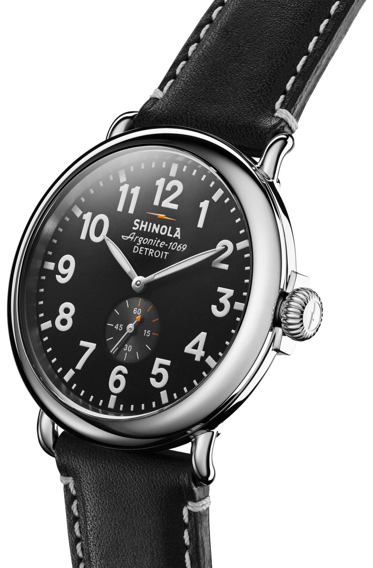 Shinola Runwell 47mm Black watch alternate view