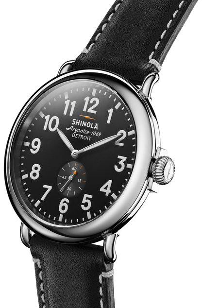 Shinola Runwell 47mm Black watch alternate view