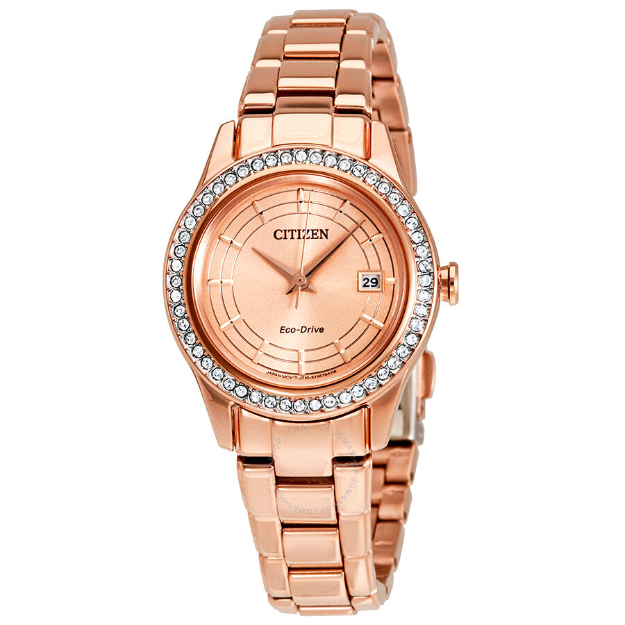 Citizen Ladies' Eco-Drive Silhouette Crystal Watch FE1123-51Q
