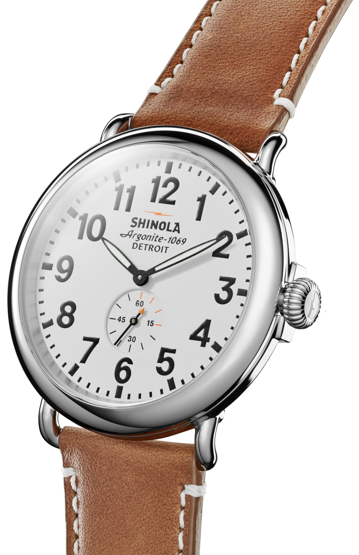 Shinola Runwell 47mm White watch alternate view