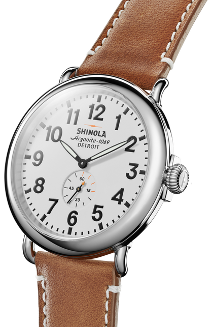 Shinola Runwell 47mm White watch alternate view