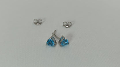 Topaz (Blue) Earrings