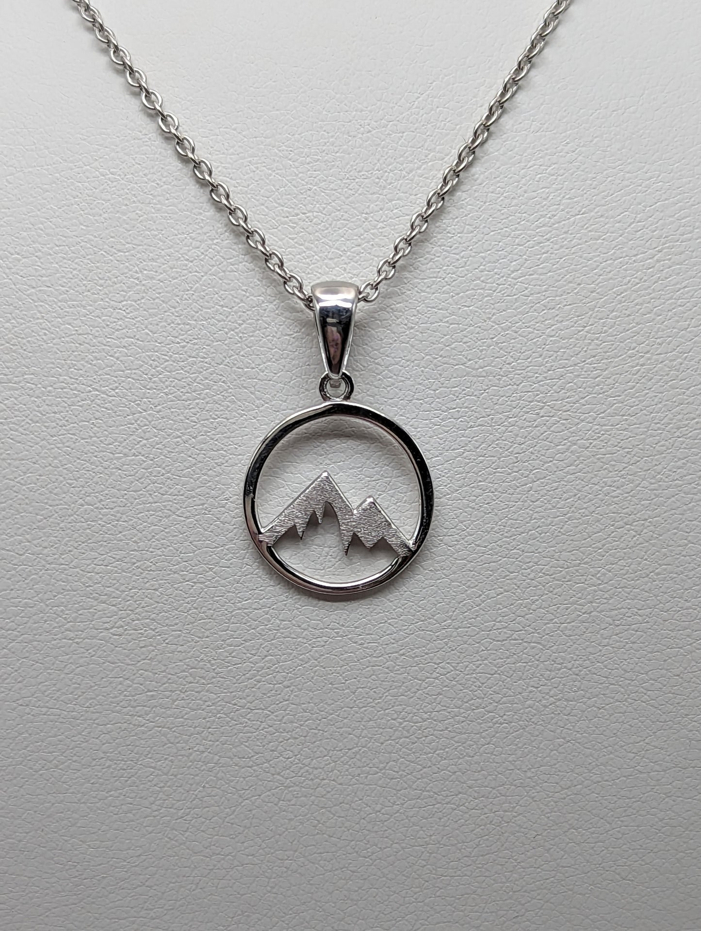 Small Jagged Edge Mountains Necklace