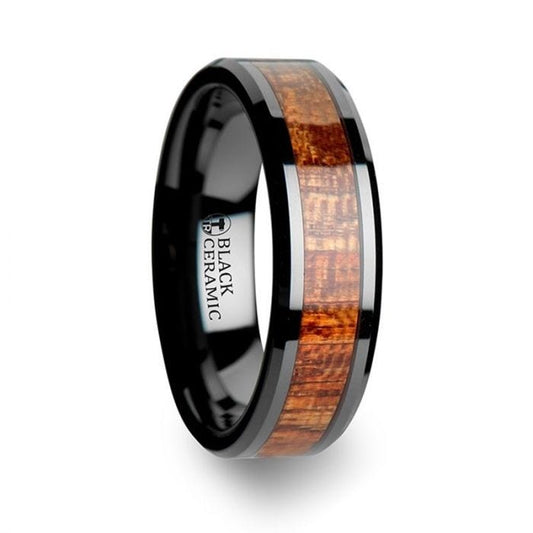 GABON Black Ceramic Band