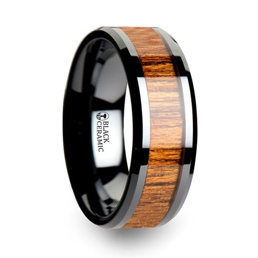 SAGON Black Ceramic Ring