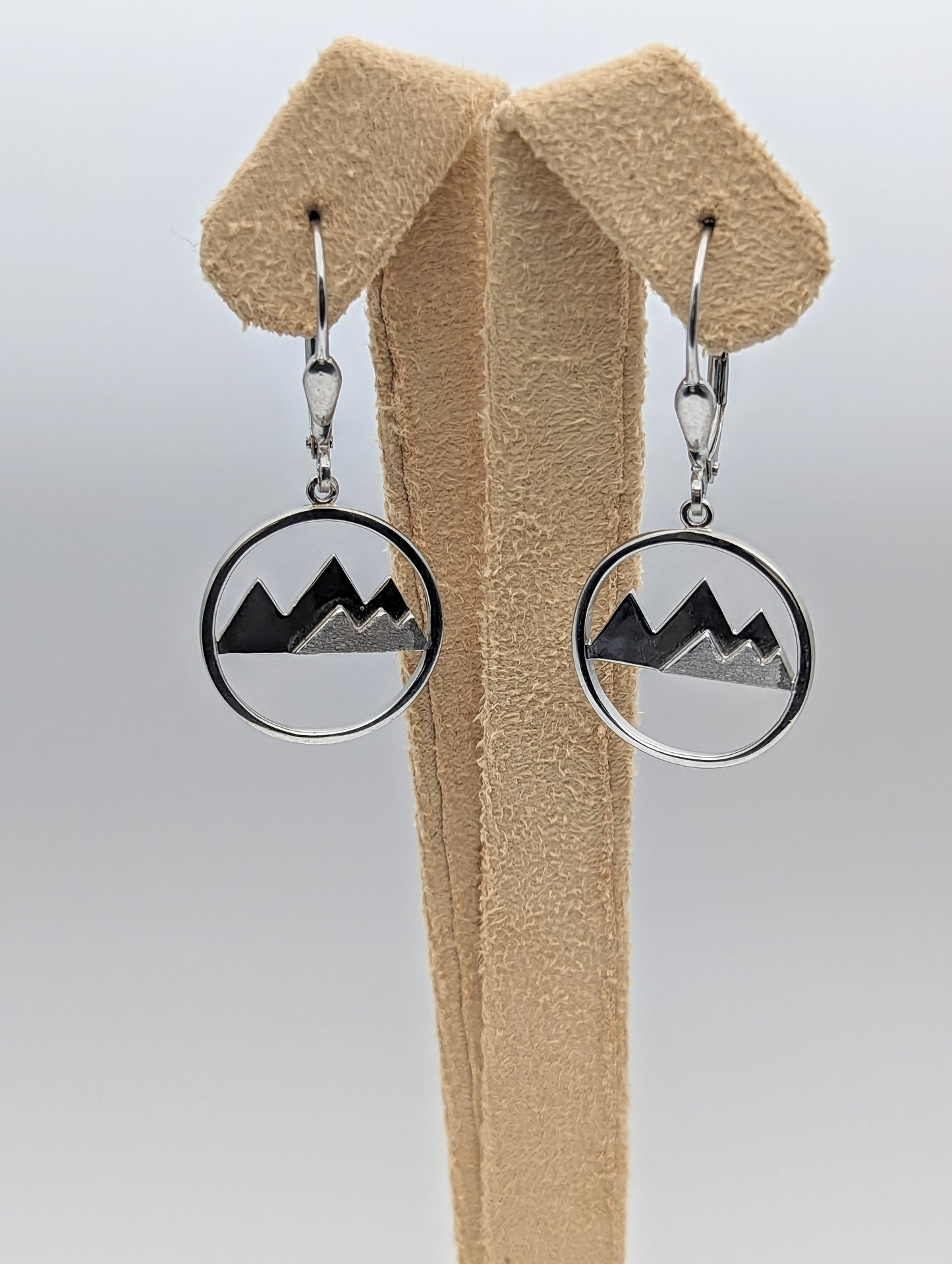 Six peak mountain earrings